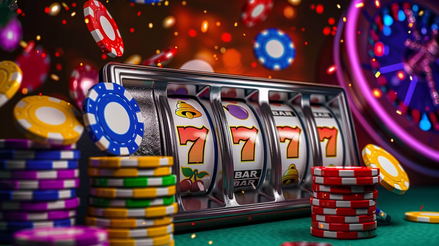 Ruang permainan meja klasik seperti blackjack dan poker dengan dealer profesional